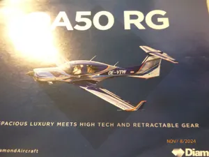 Diamond DA50 RG - 2 page Brochure  - Perfect for the Aerospace Collector
